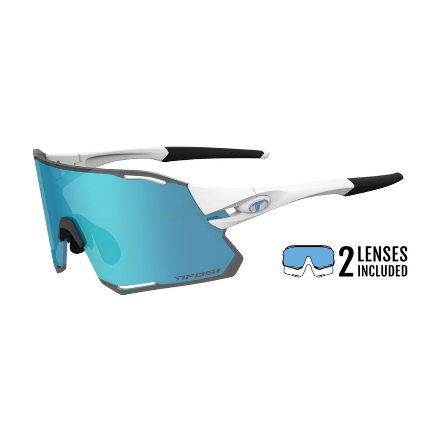 Tifosi Rail Race Matte White Sunglasses