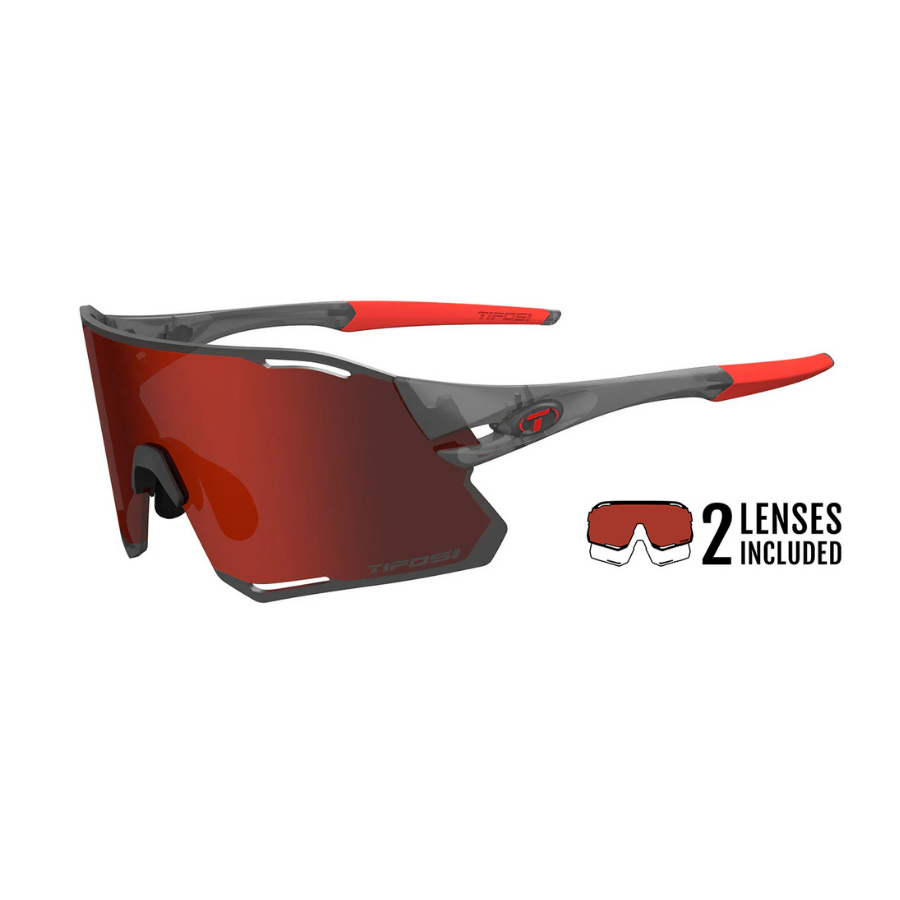 Tifosi Rail Race Satin Vapor Red Sunglasses