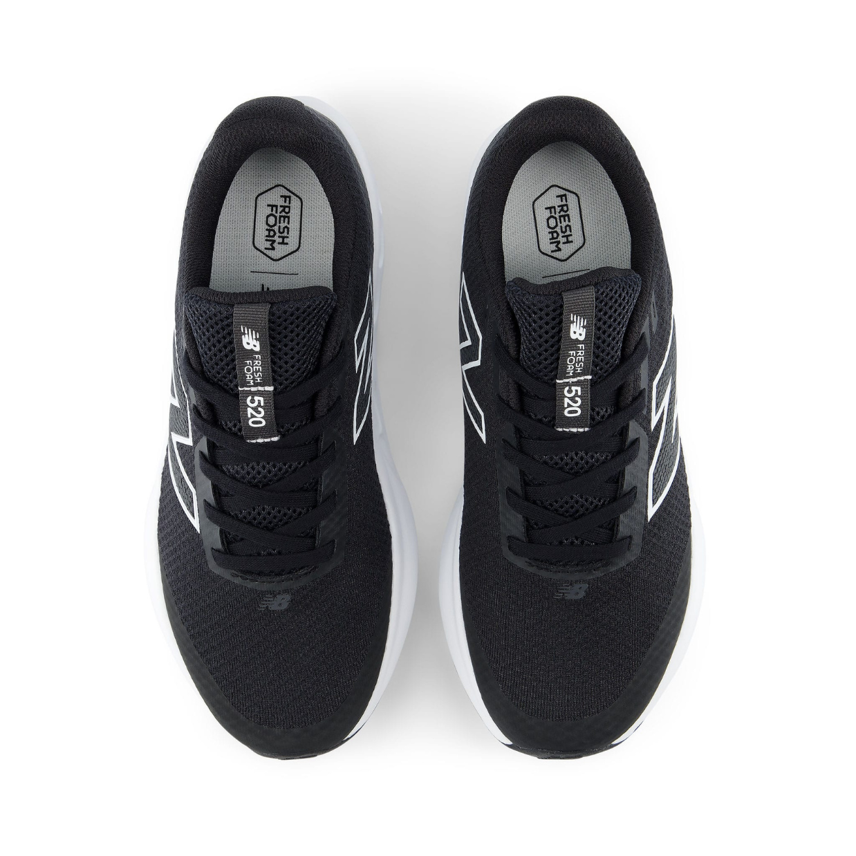 New Balance 520 Lace Black / White G52053J Kids