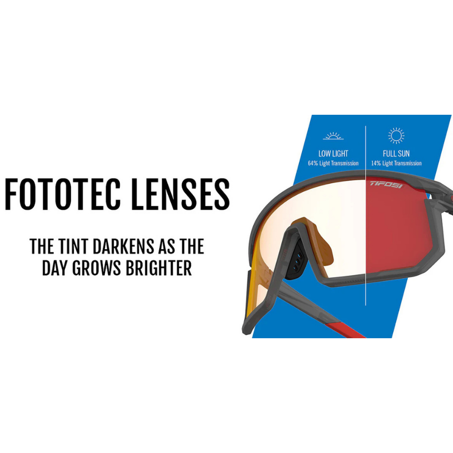 Tifosi Moab Fototec Satin Vapor Sunglasses