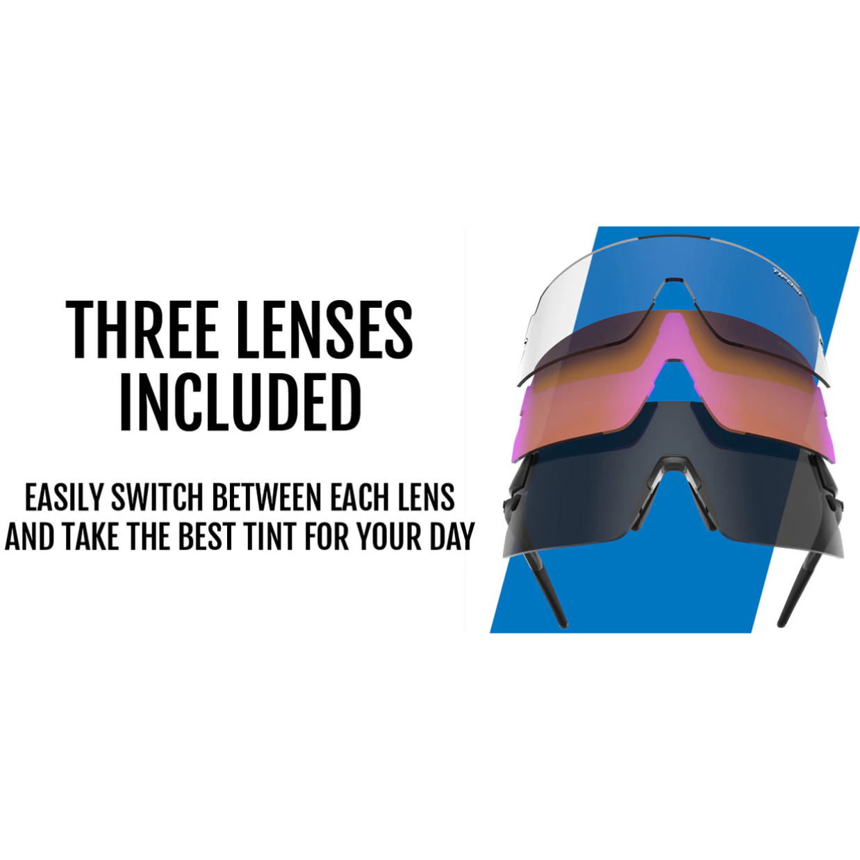 Tifosi Rail XC Blackout Sunglasses