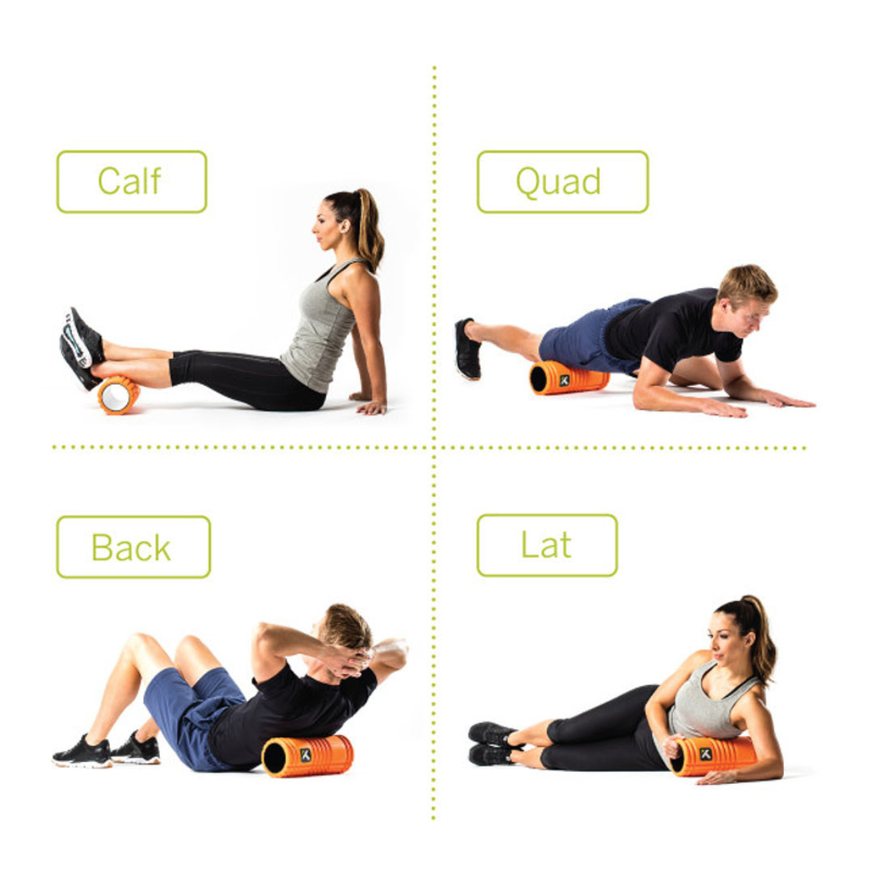 Triggerpoint Grid Foam Roller Orange