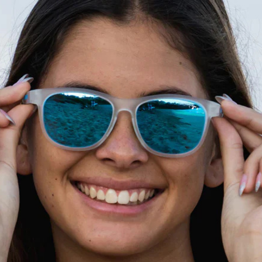 Tifosi Swank Satin Clear Polarised Lens Sunglasses