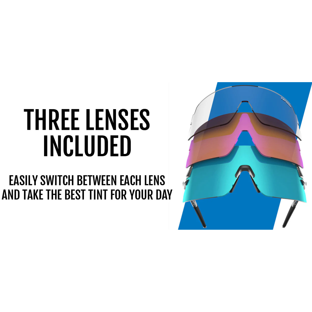 Tifosi Rail XC Crystal Smoke Sunglasses