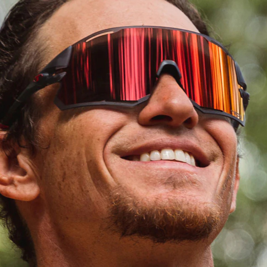 Tifosi Rail Race Satin Vapor Red Sunglasses