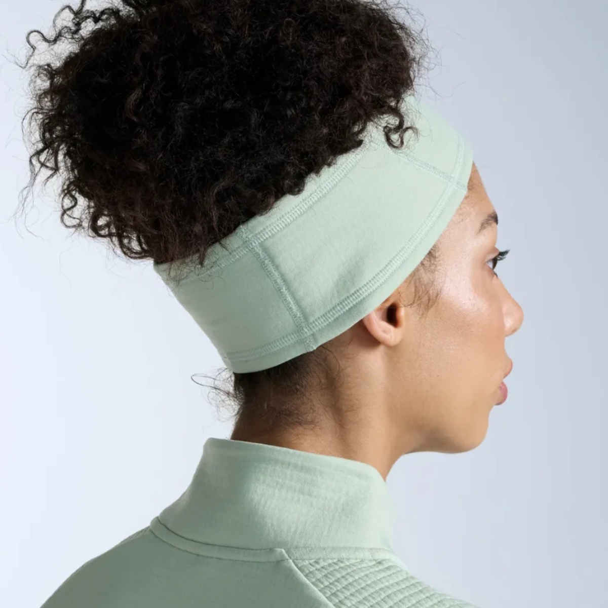 2XU Ignition Heptic Unisex Headband Seafoam Reflective