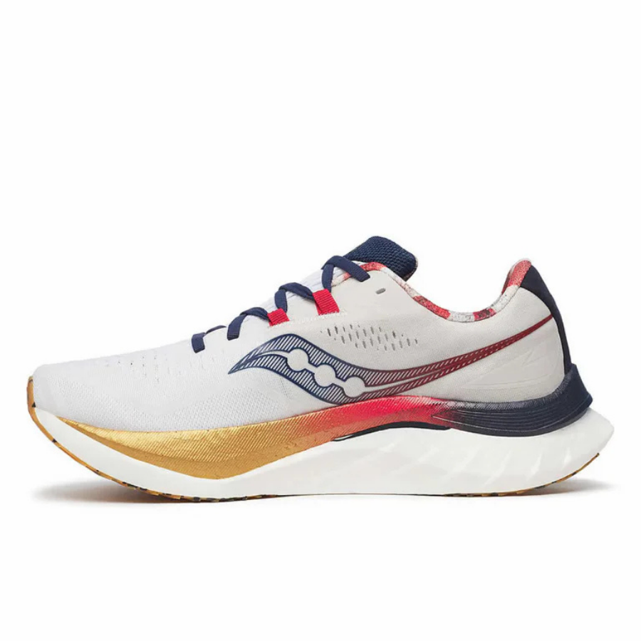 Saucony Endorphin Speed 4 Boston White/Navy Mens