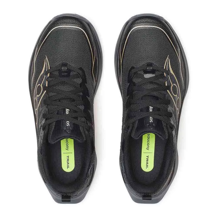 Saucony Peregrine 16 (D) Black / Carbon Womens