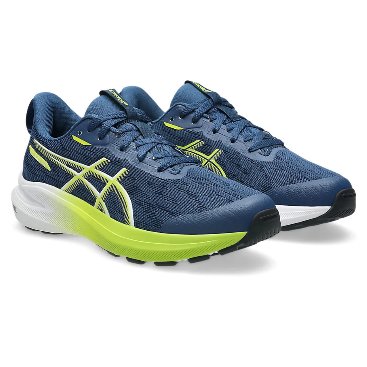 Asics GT-1000 14 (GS) Blue / Neon Lime Kids