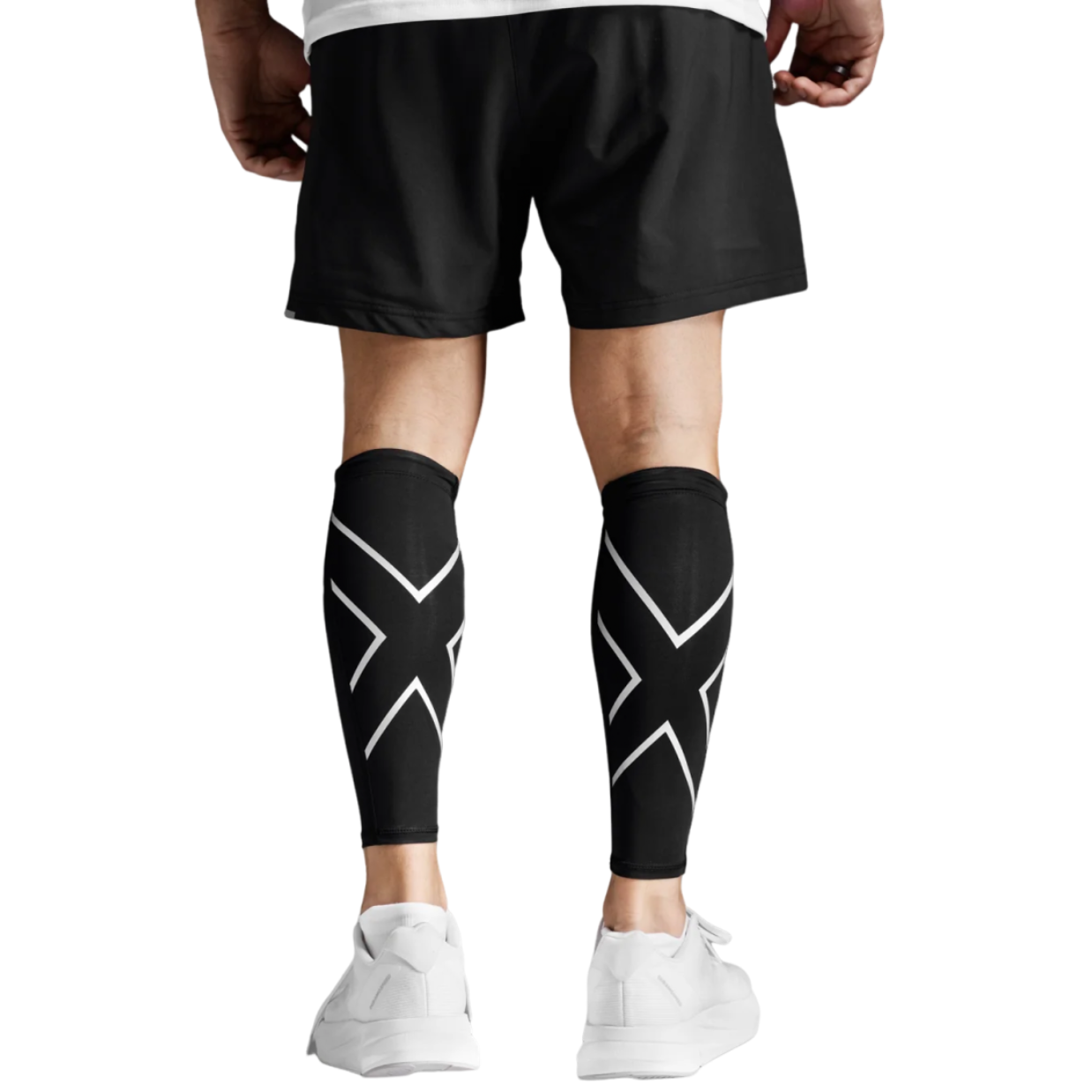 2XU Light Speed Compression Calf Guards Black / Black