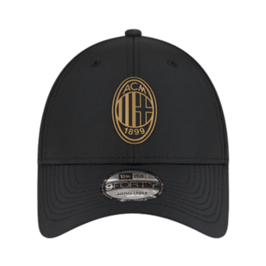 New Era 9Forty AC Milan Back/Gold Cap
