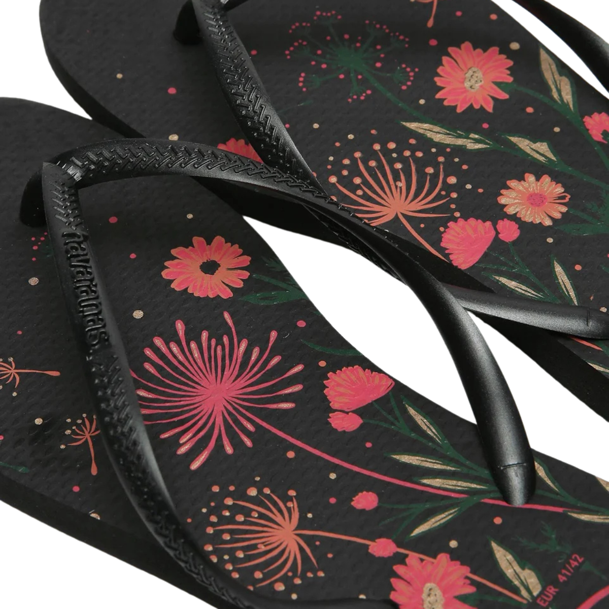 Havaianas Slim Organic Black/Pink
