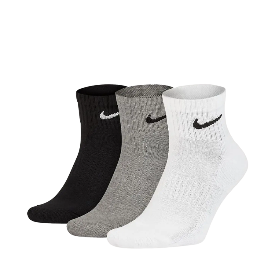 Nike Everyday Cushioned Ankle Sock 3 Pack Mixed