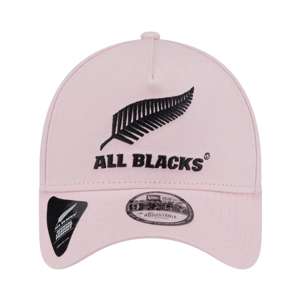 New Era 9Forty A Frame All Blacks Pink/Black Black UV Cap