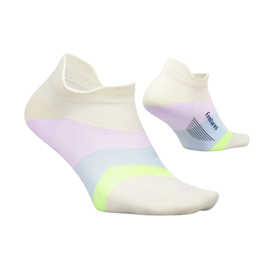 Feetures Elite Ultra-Light Cushion No Show Tab Lilac Breeze Sock