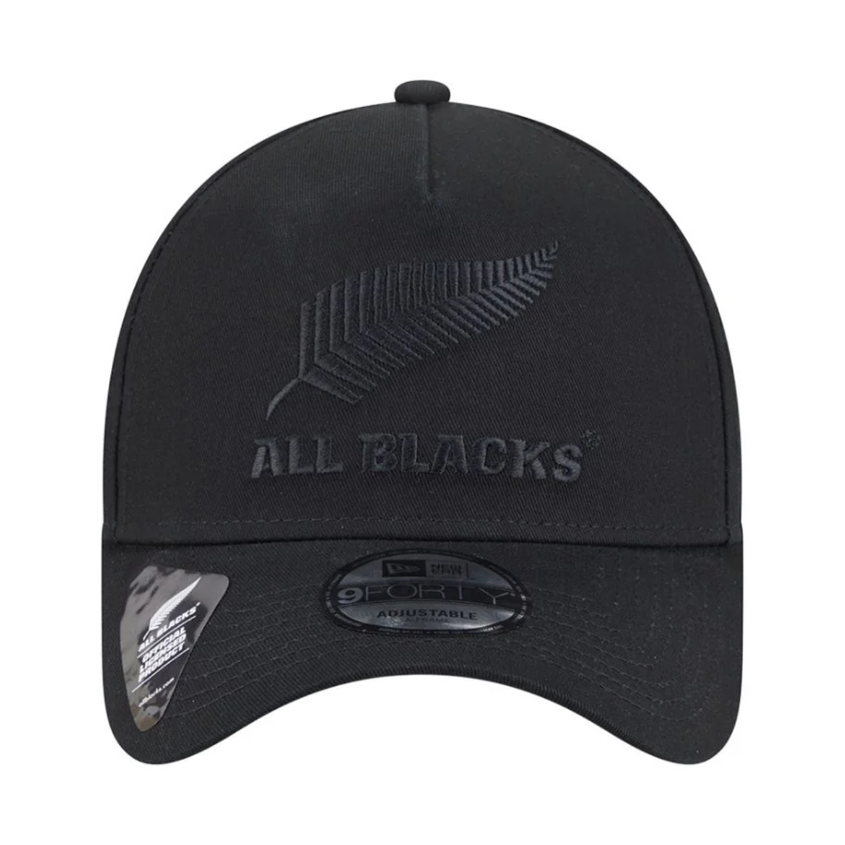 New Era 9Forty A Frame All Blacks Black/Black Cap