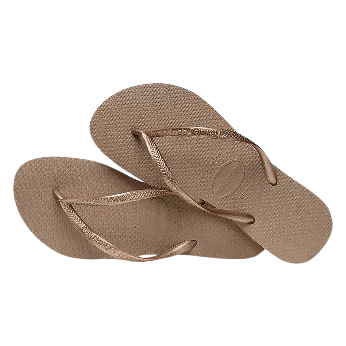 Havaianas Slim Rose Gold Womens