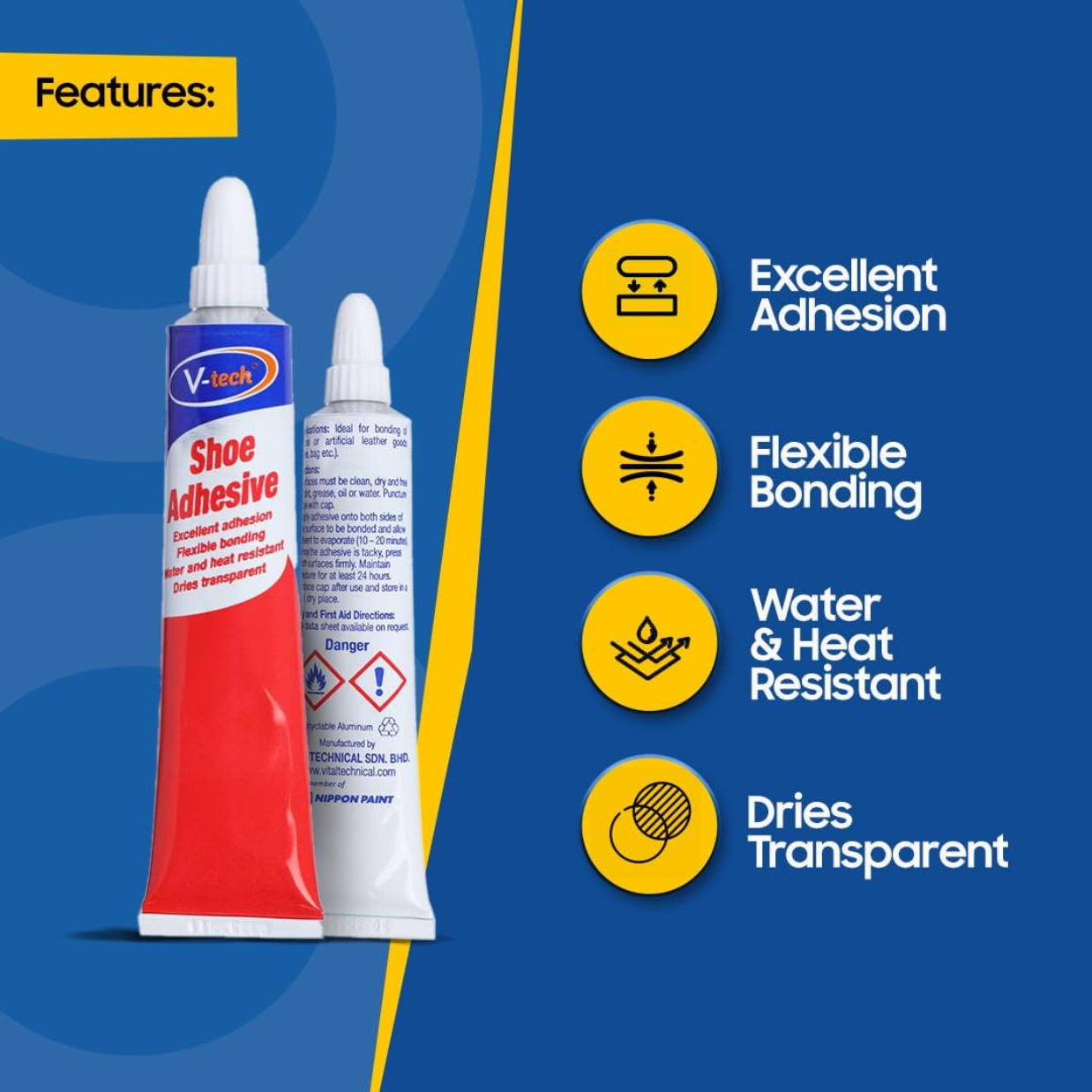 V-tech Shoe Adhesive 50ml