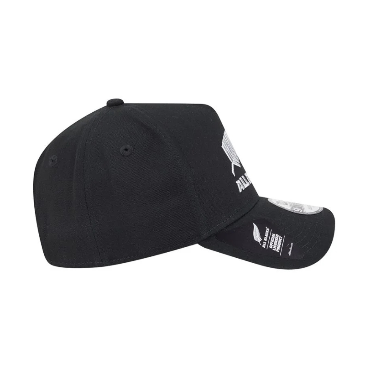New Era 9Forty A Frame All Blacks Black/Metal Silver Cap