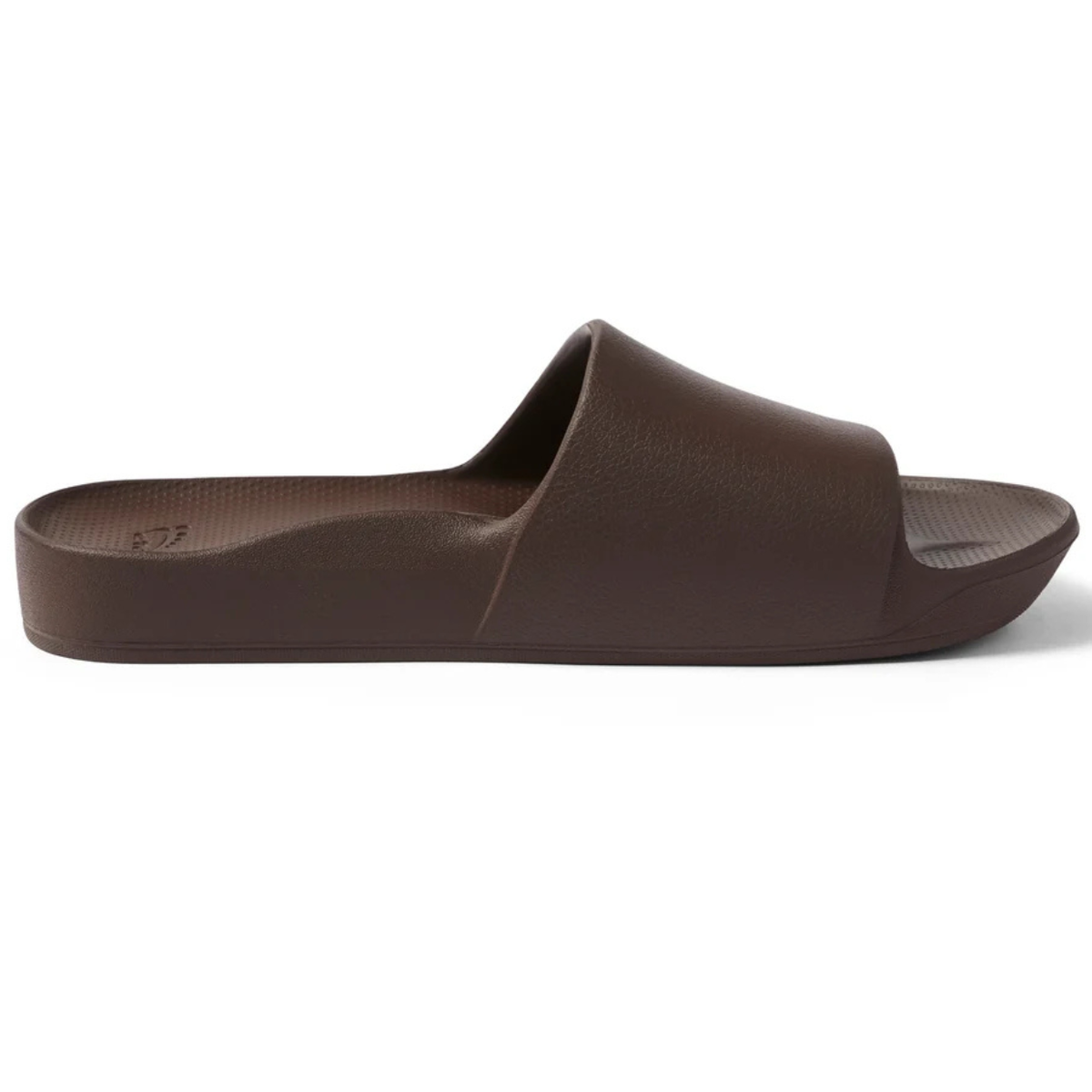 Archies Arch Support Slides Brown Unisex