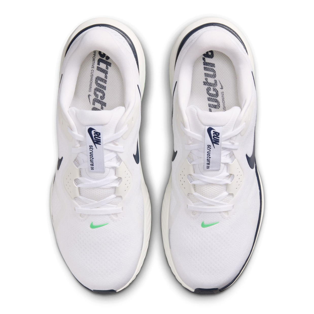 Nike Structure 26 White / Midnight Navy Mens