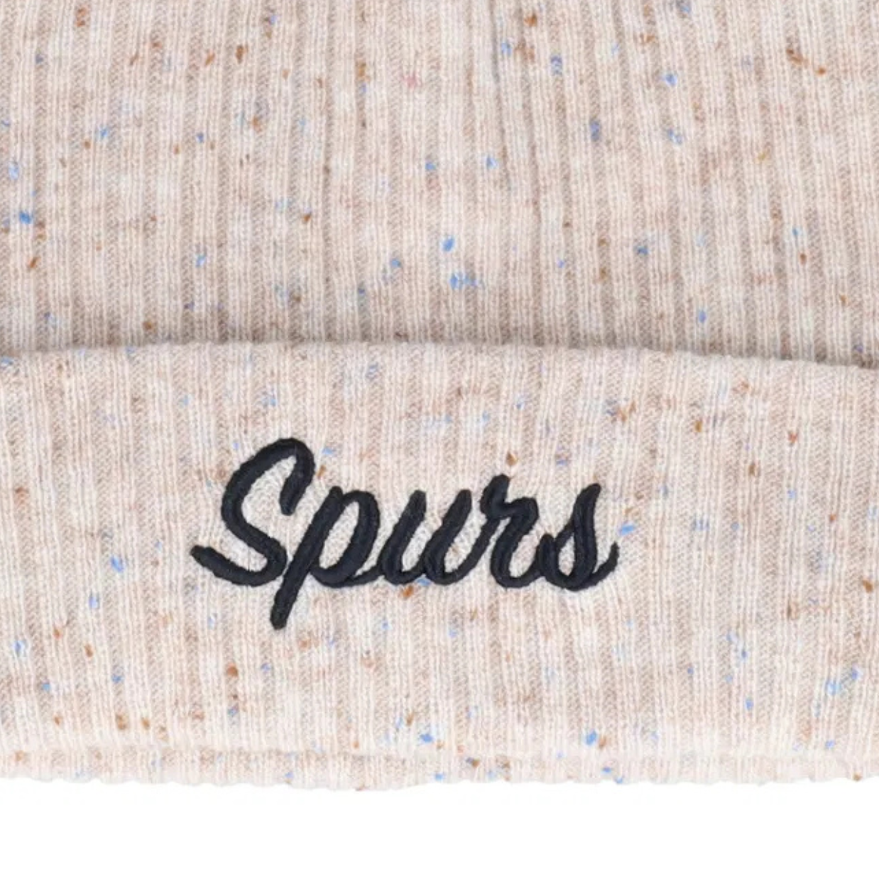 New Era Spurs Beige/Fleck Beanie