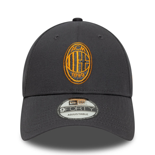 New Era 9Forty AC Milan Dark Grey Cap