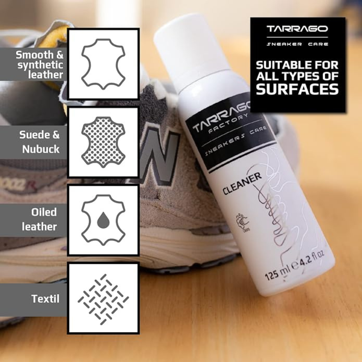 Tedd's Tarrago Sneaker Cleaner & Brush
