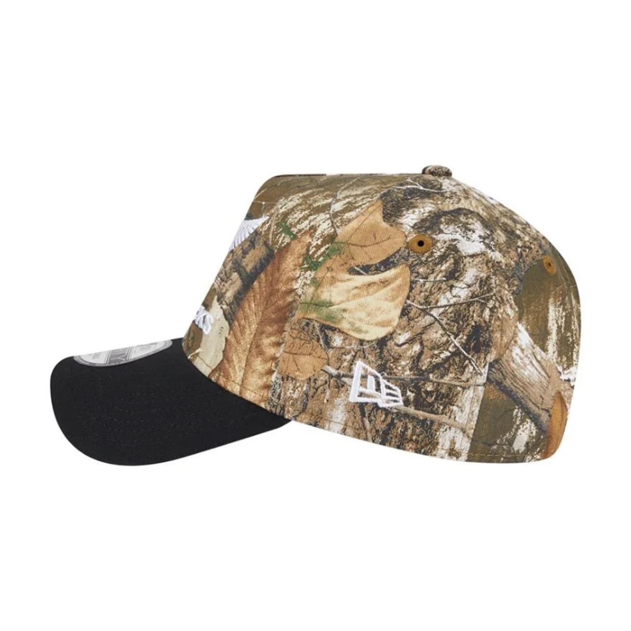 New Era 9Forty A Frame All Blacks Real Tree Black/White 2 Tone Cap