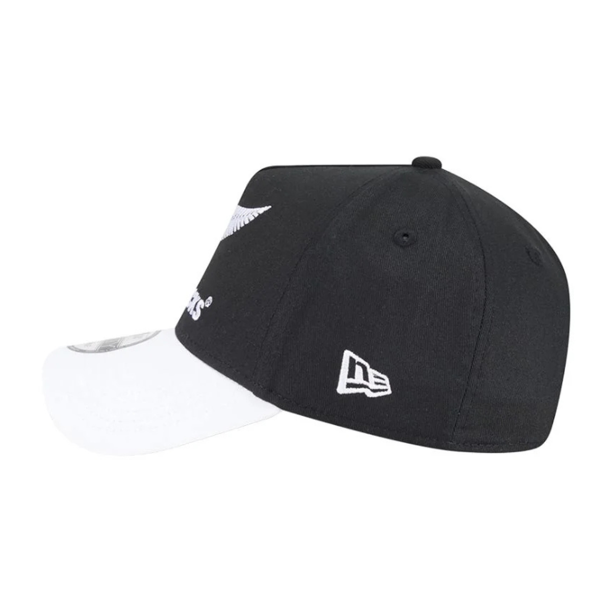 New Era 9Forty A Frame All Blacks Black/White 2 Tone Cap