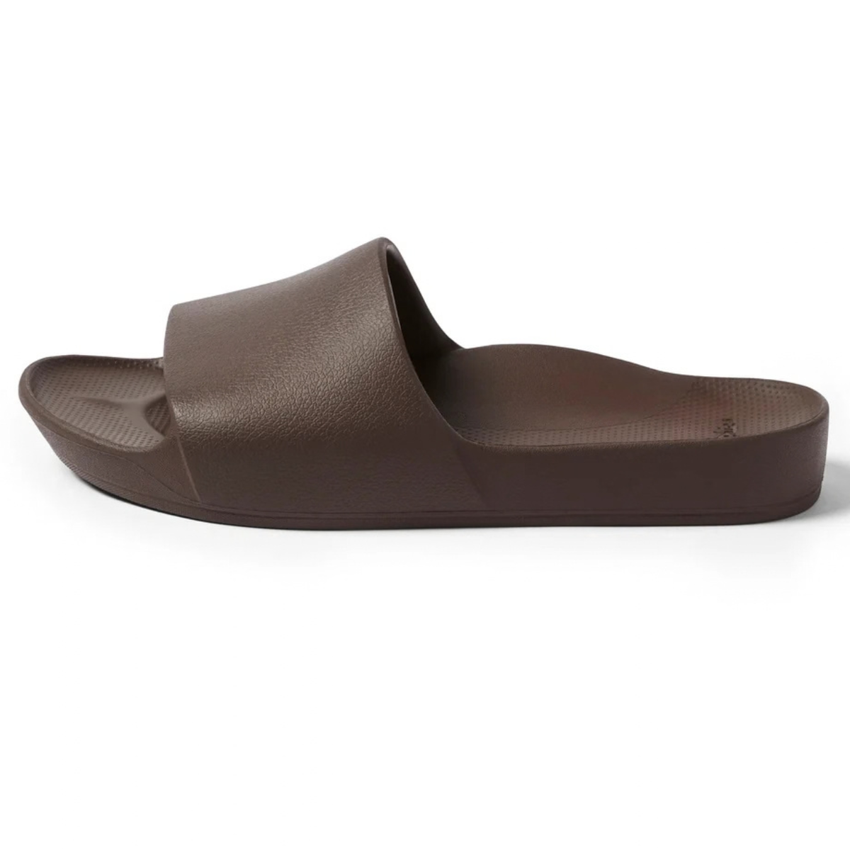 Archies Arch Support Slides Brown Unisex