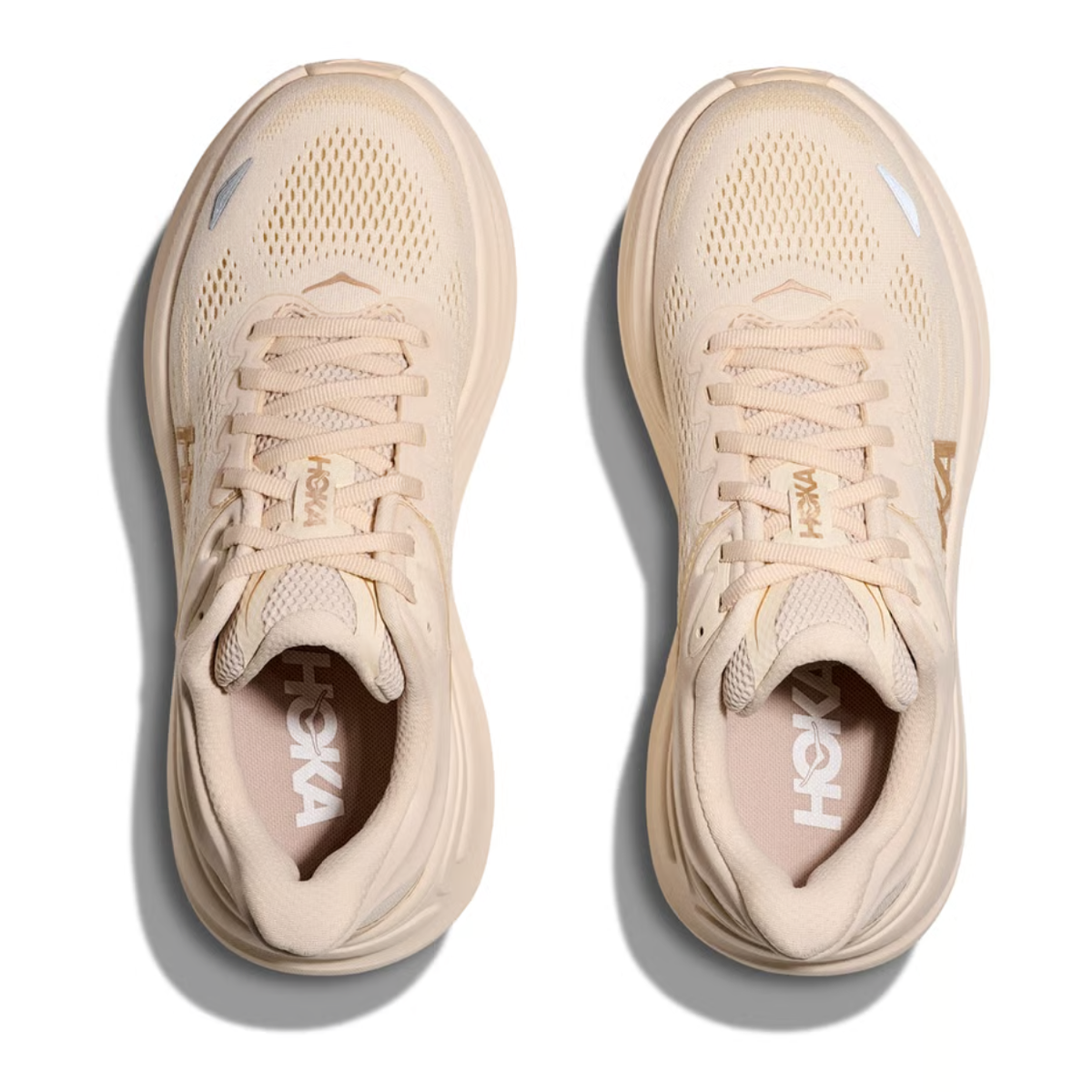 Hoka Bondi 9 Wide (D) Vanilla Womens