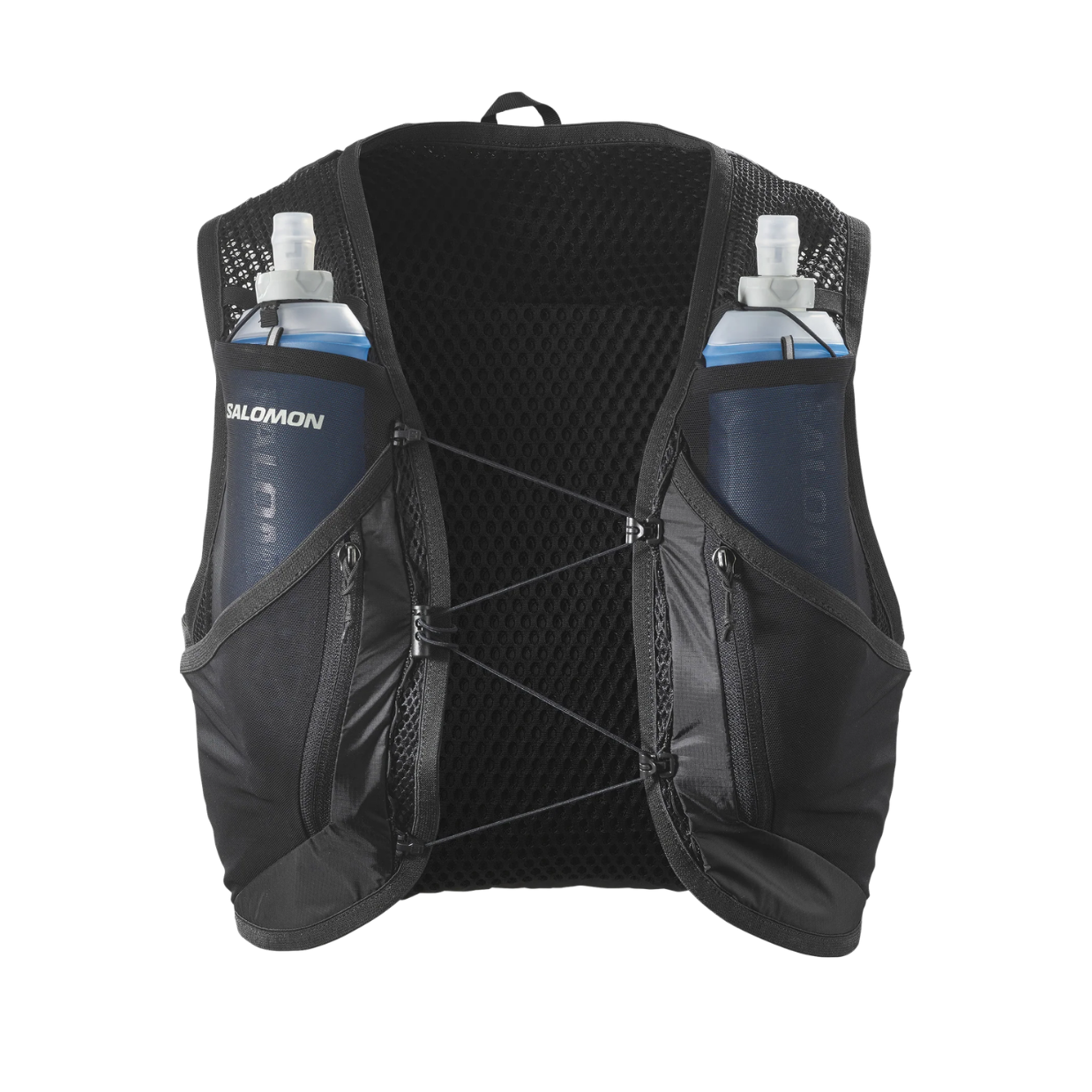 Salomon Active Skin 12 Set with Flasks - Black / Metal