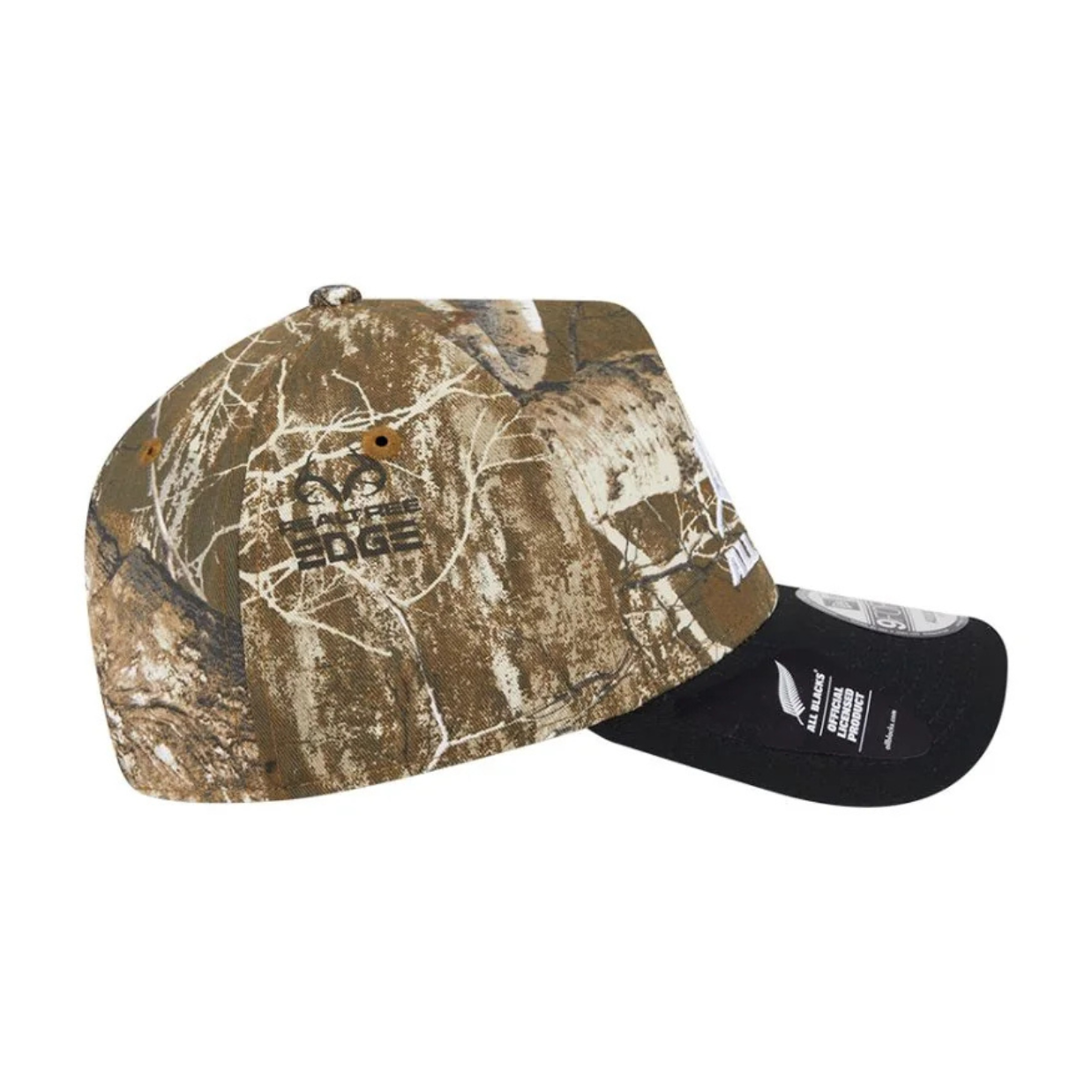 New Era 9Forty A Frame All Blacks Real Tree Black/White 2 Tone Cap