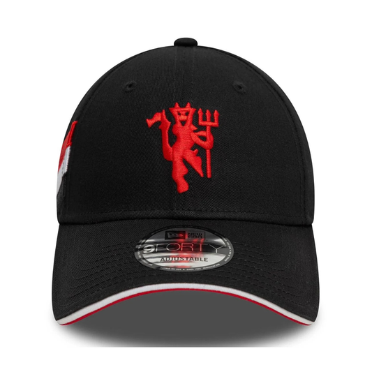 New Era 9Forty Man Utd Black/Red Cap