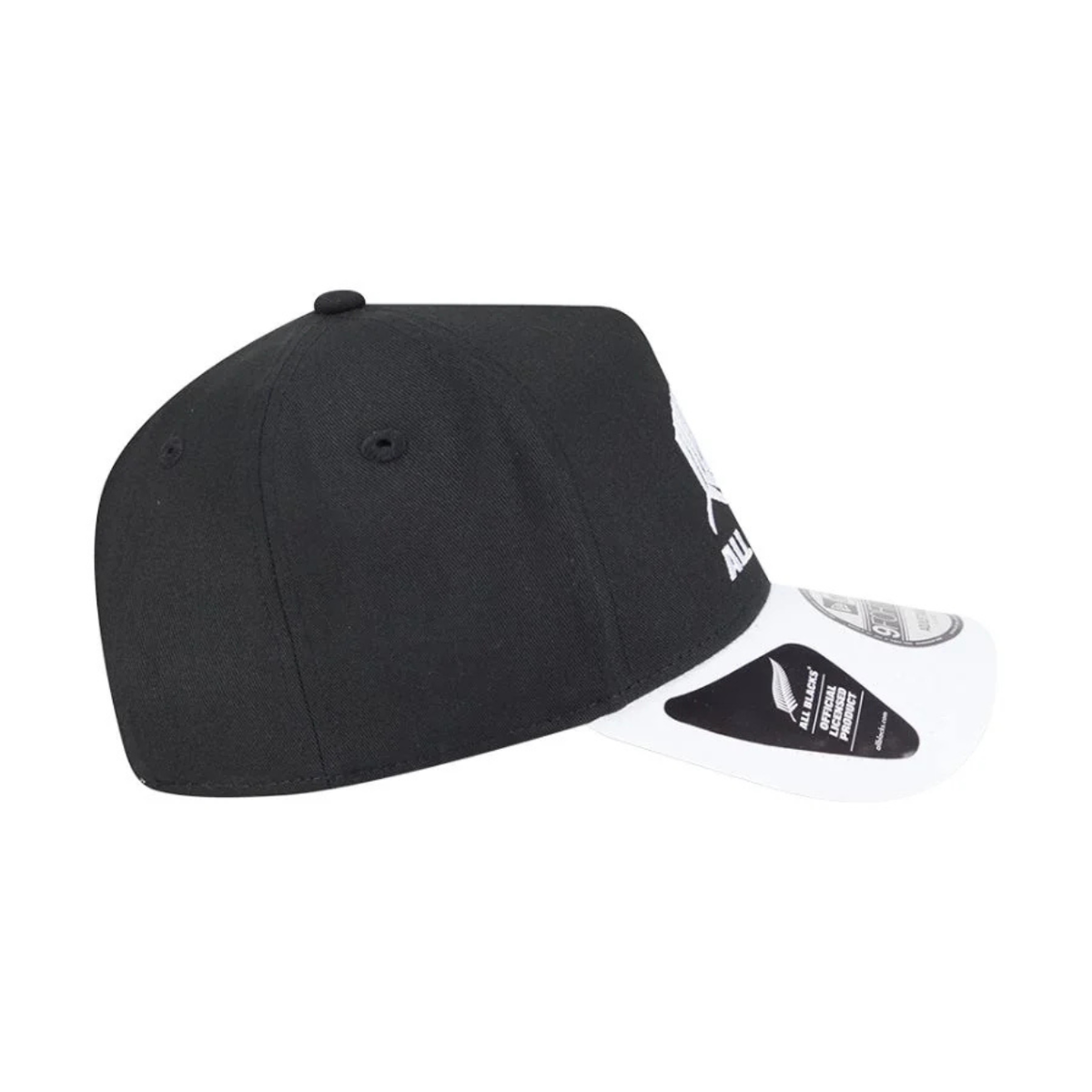 New Era 9Forty A Frame All Blacks Black/White 2 Tone Cap