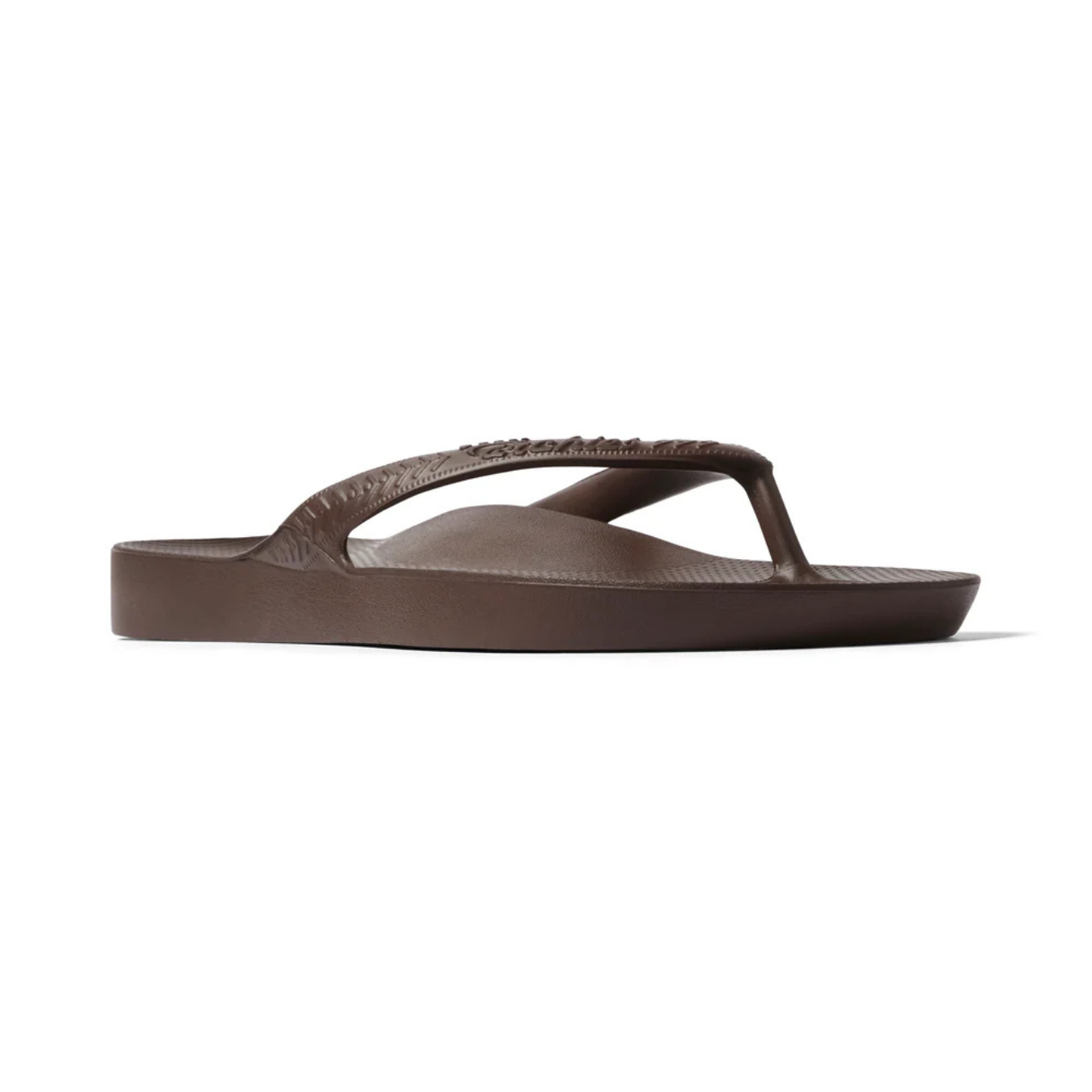 Archies Arch Support Jandals Brown Unisex