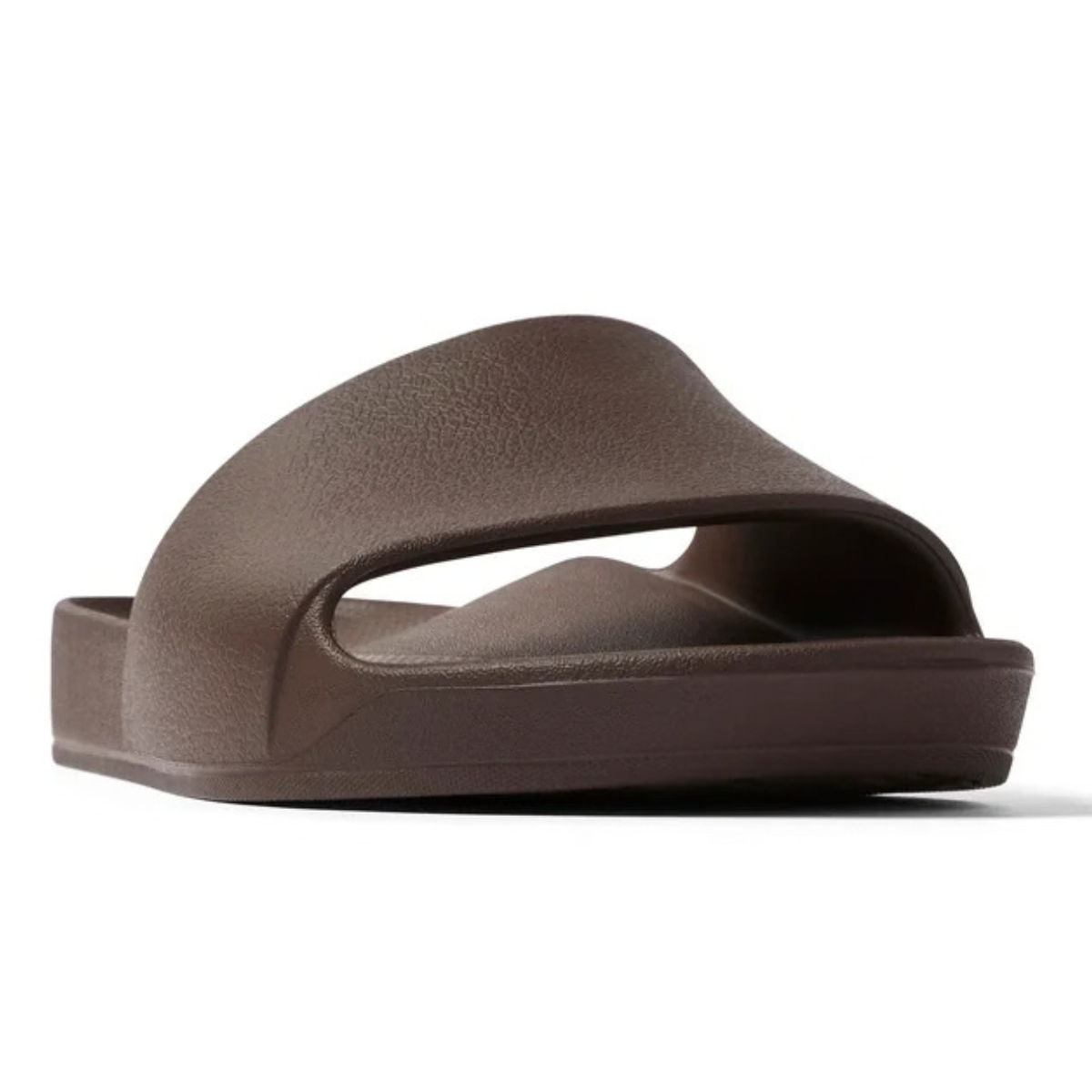Archies Arch Support Slides Brown Unisex