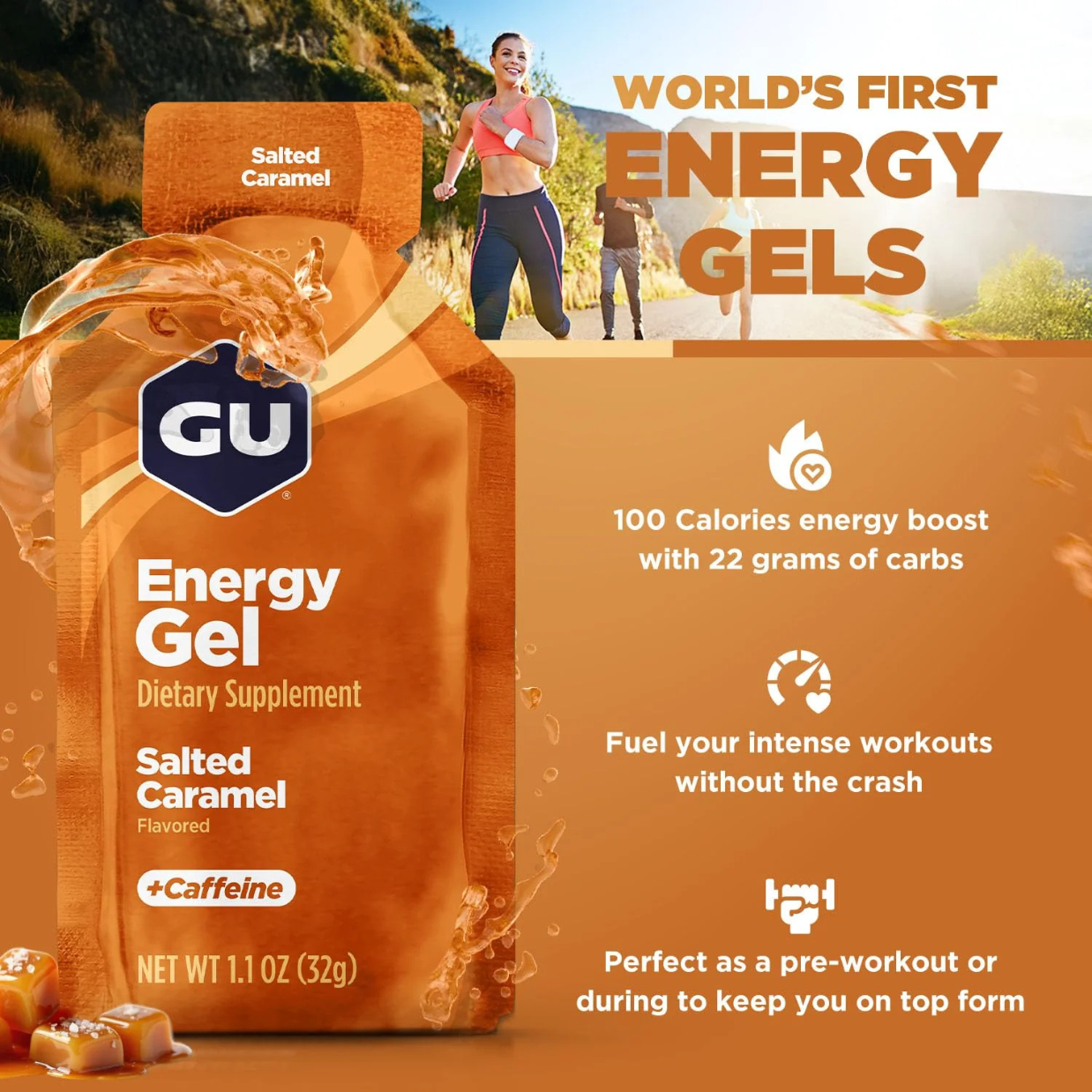 GU Energy Gel - Salted Caramel