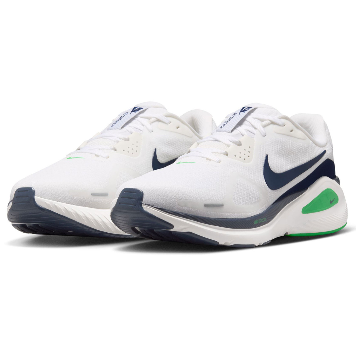 Nike Structure 26 White / Midnight Navy Mens
