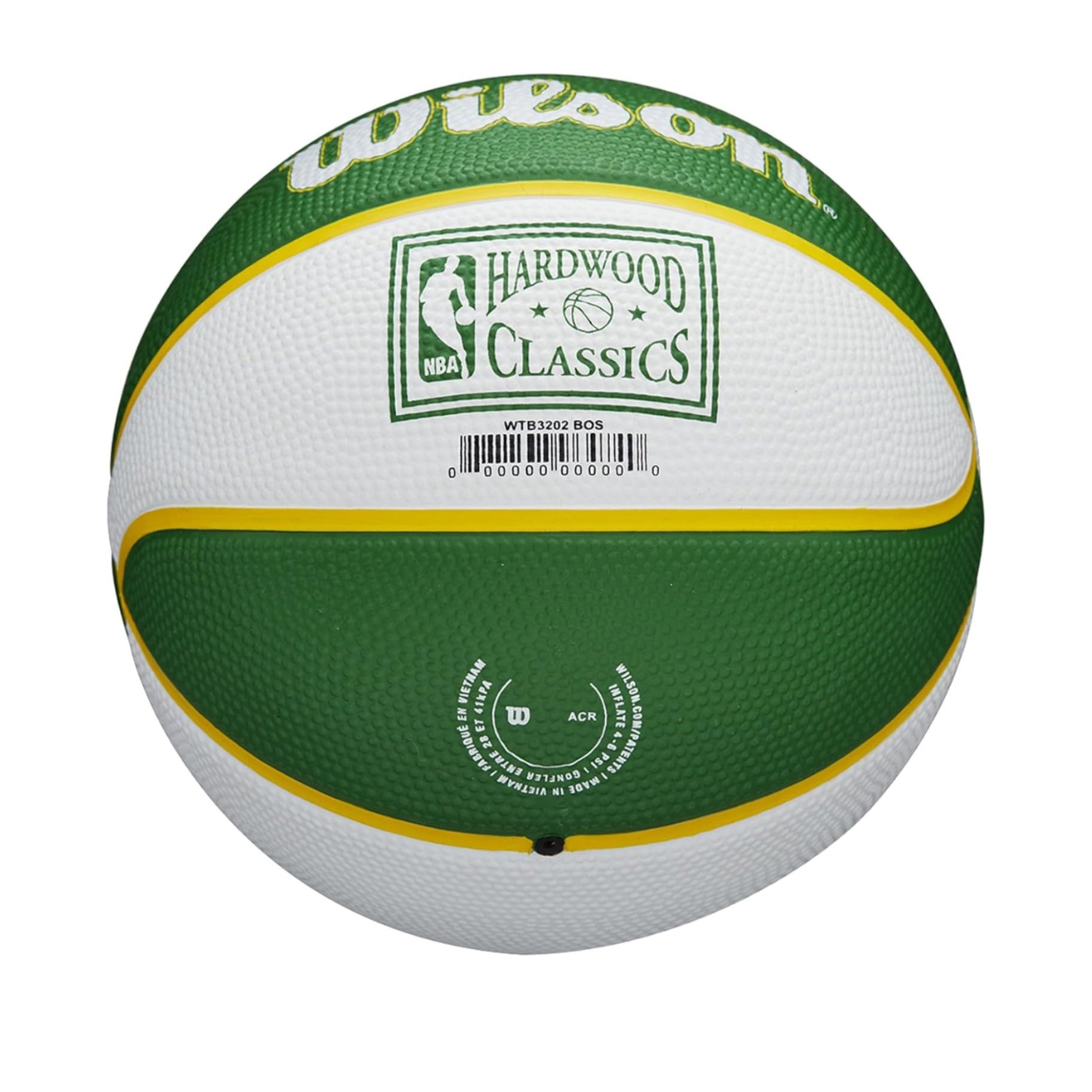 Wilson NBA Team Retro Mini Basketball Boston Celtics Size 3