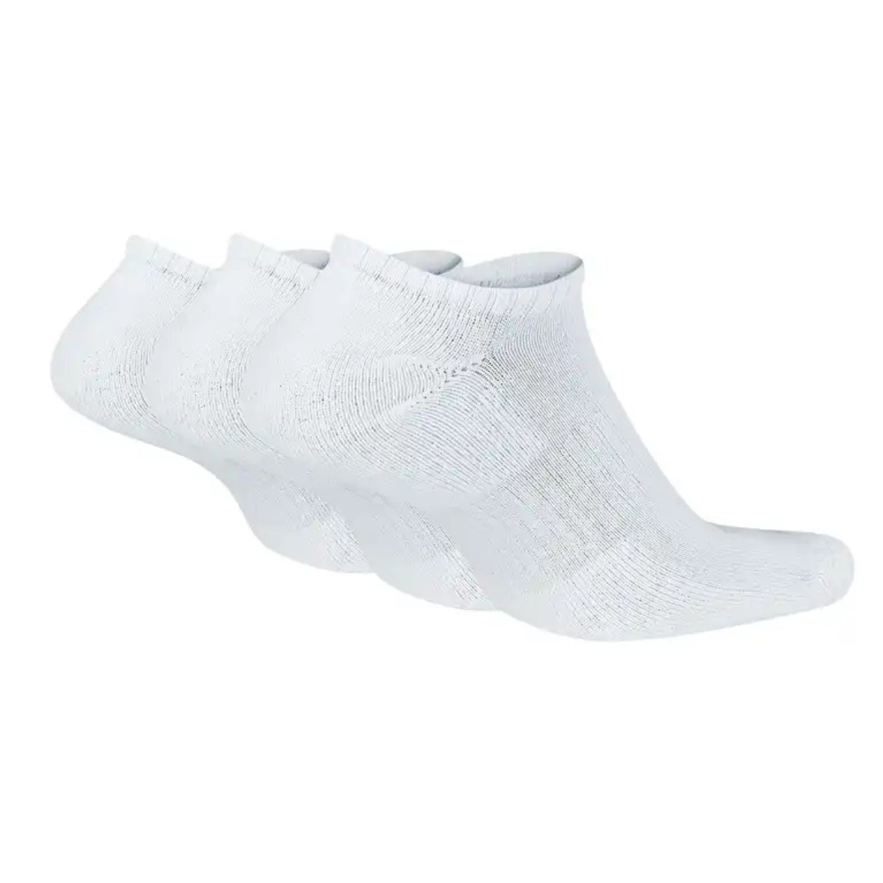 Nike Everyday Cushion No Show Sock 3 Pack White