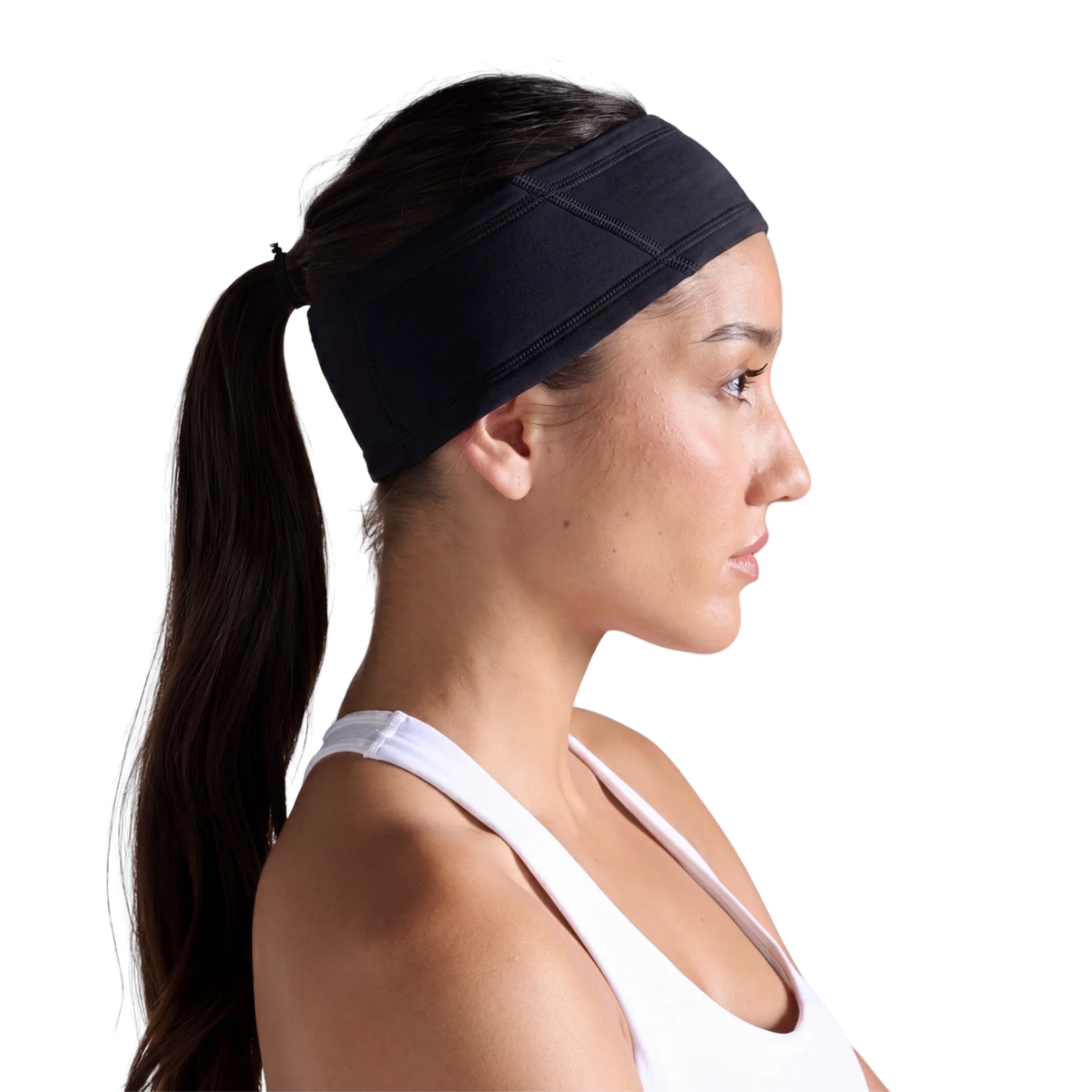 2XU Ignition Heptic Unisex Headband Black / Silver