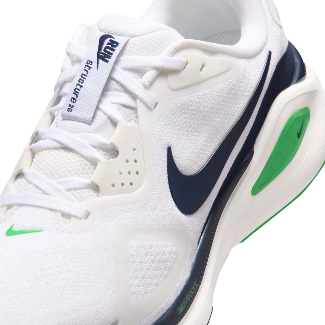 Nike Structure 26 White / Midnight Navy Mens