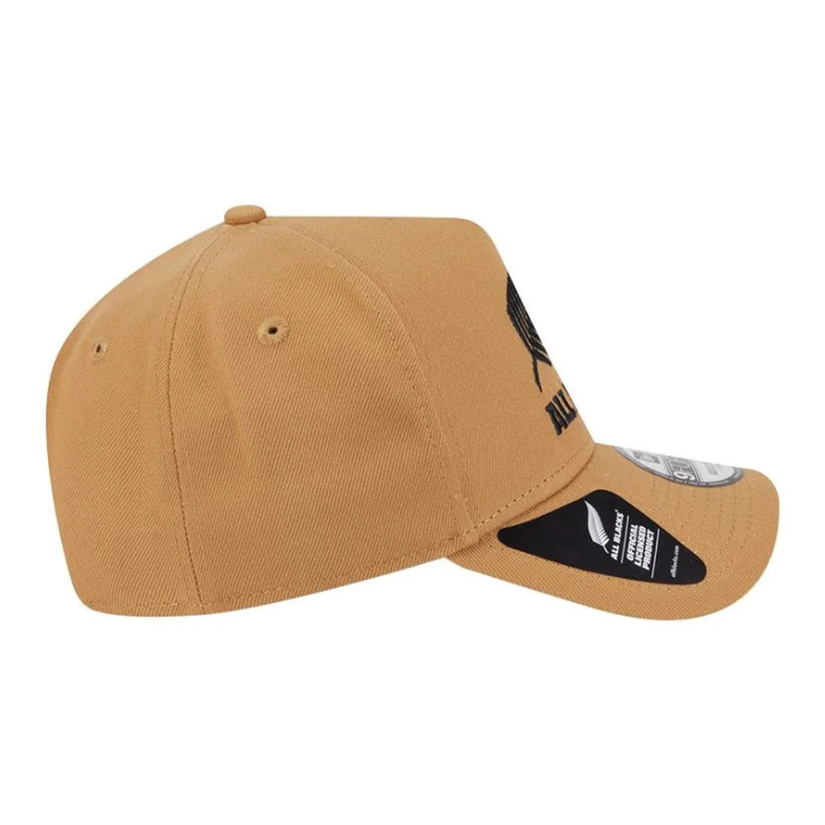 New Era 9Forty A Frame All Blacks Wheat/Black Black UV Cap