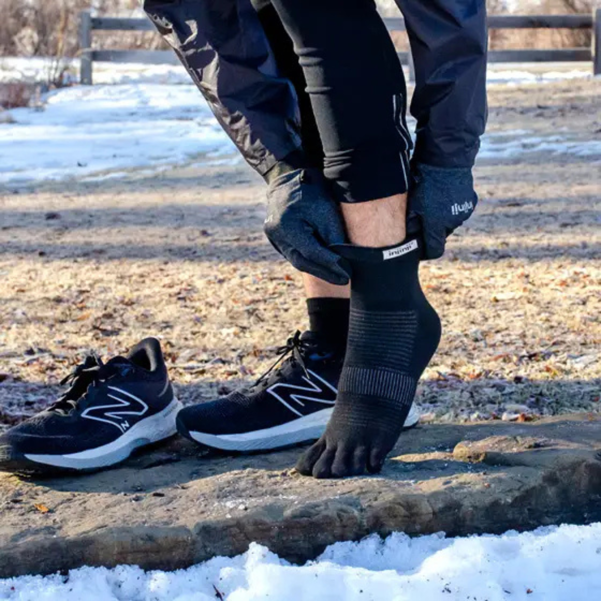 Injinji Run Original Weight Mini-Crew Sock