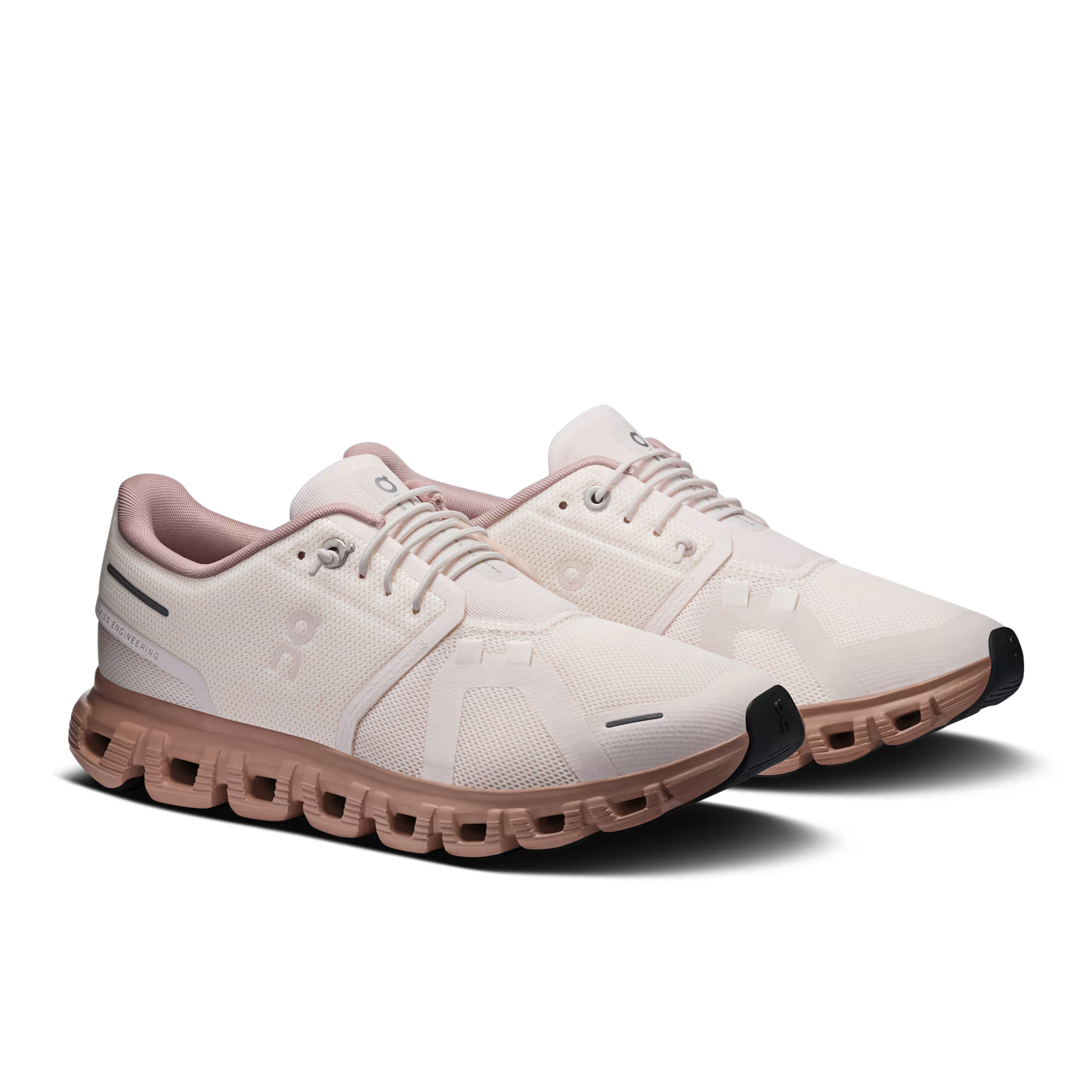 On Running Cloud 6 Oyster / Biscuit Womens