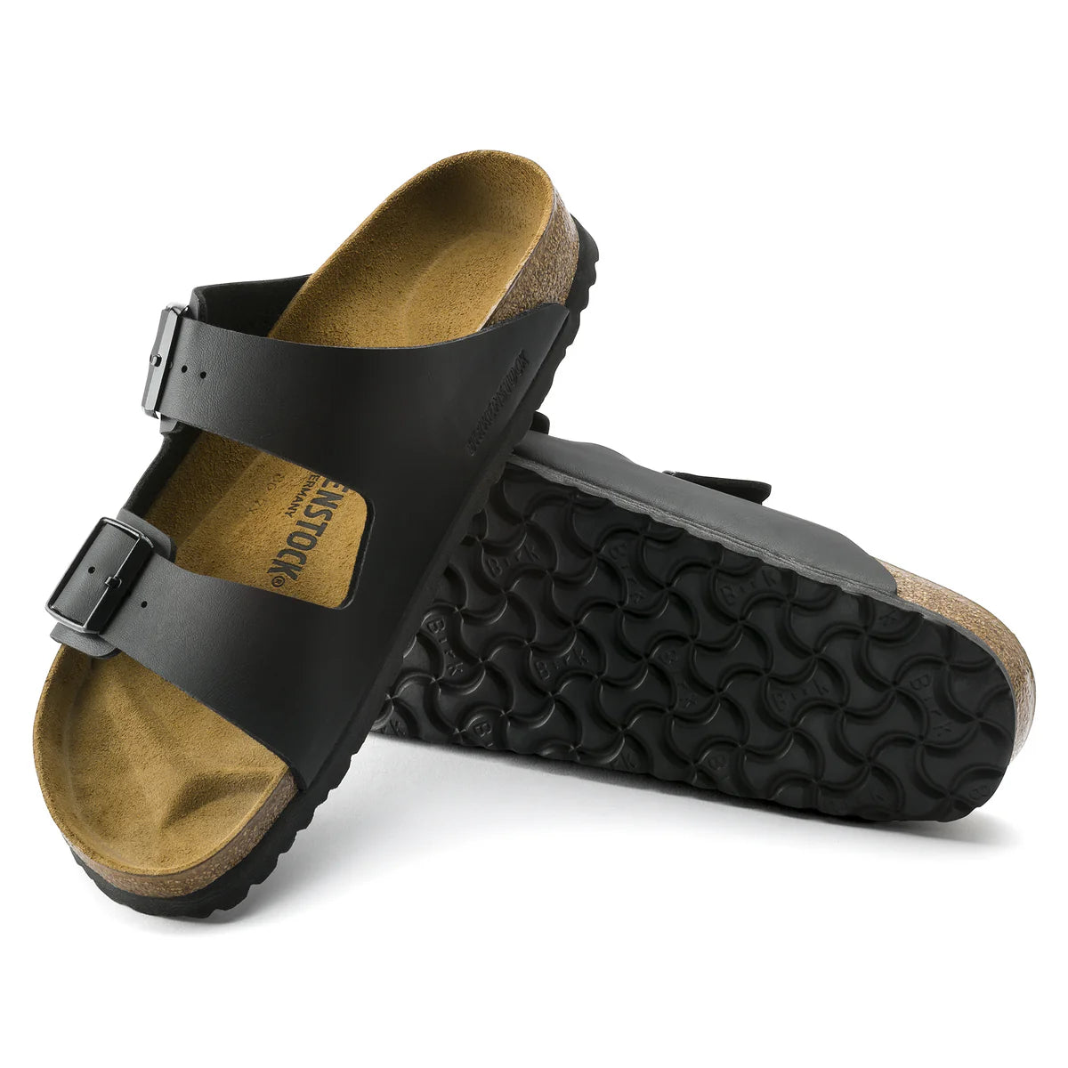 Birkenstock Arizona Black Birkoflor
