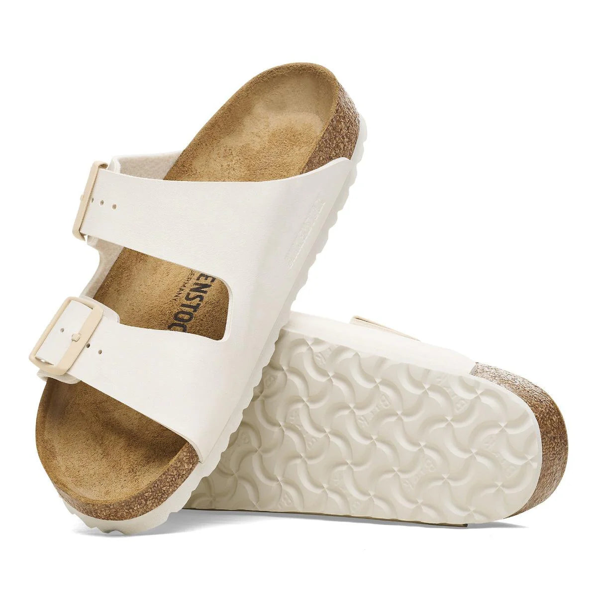 Birkenstock Arizona Eggshell Birko-Flor Regular