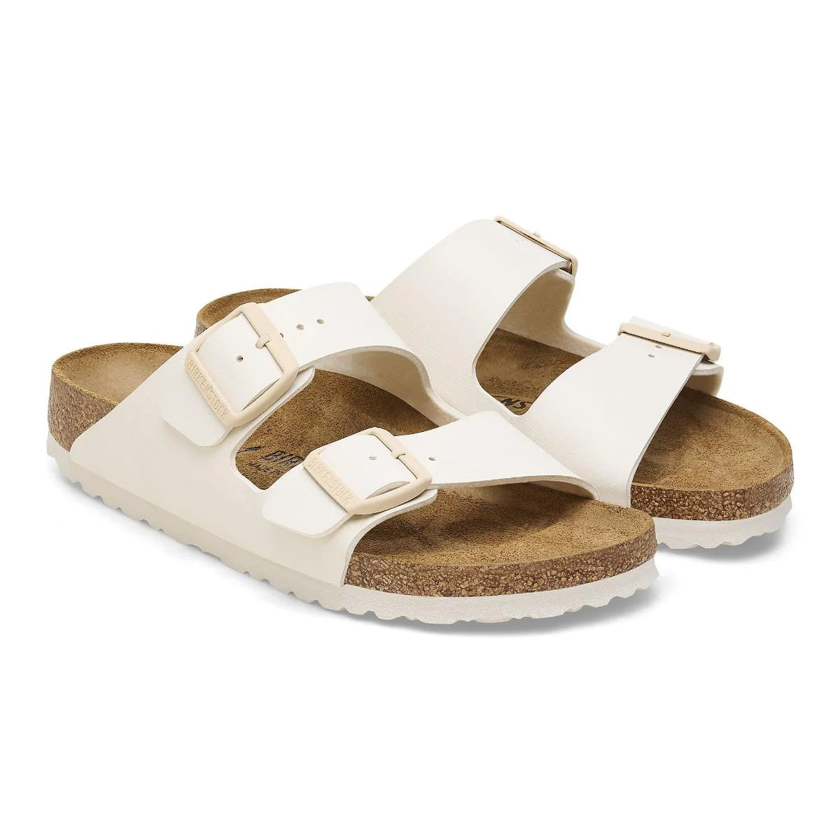 Birkenstock Arizona Eggshell Birko-Flor Regular